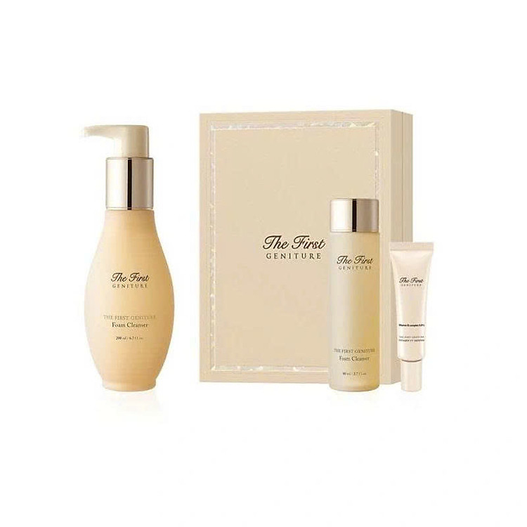 Bộ Sữa Rửa Mặt Tái Sinh Ohui The First Geniture Foam Cleanser Special Set