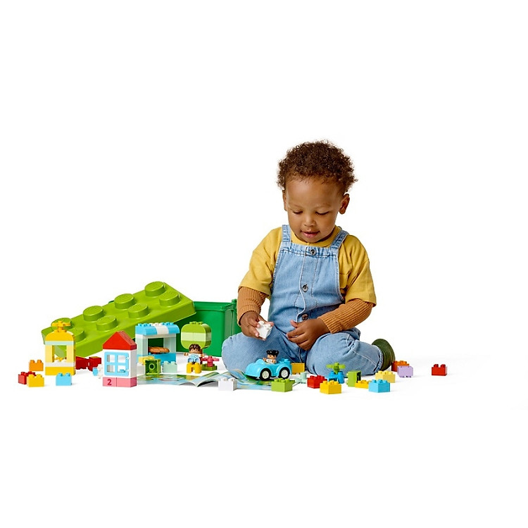 Mua LEGO DUPLO 10913 Thùng Gạch Sáng Tạo Chính hãng Giá rẻ - Hình ảnh 3