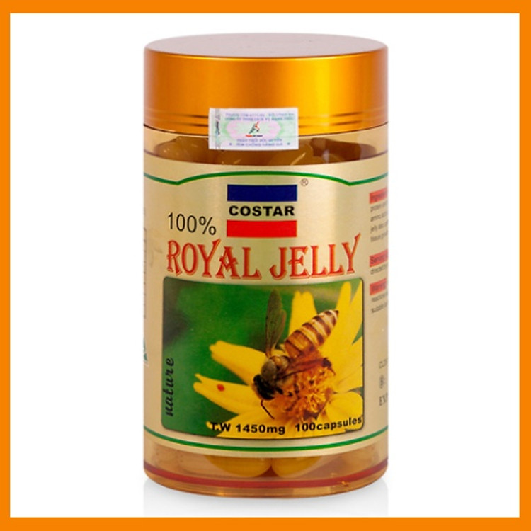 SỮA ONG CHÚA COSTAR - ROYAL JELLY 1450 MG (100 viên)