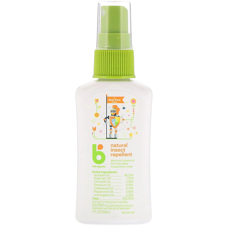 Tinh dầu chống muỗi Babyganics 177ml
