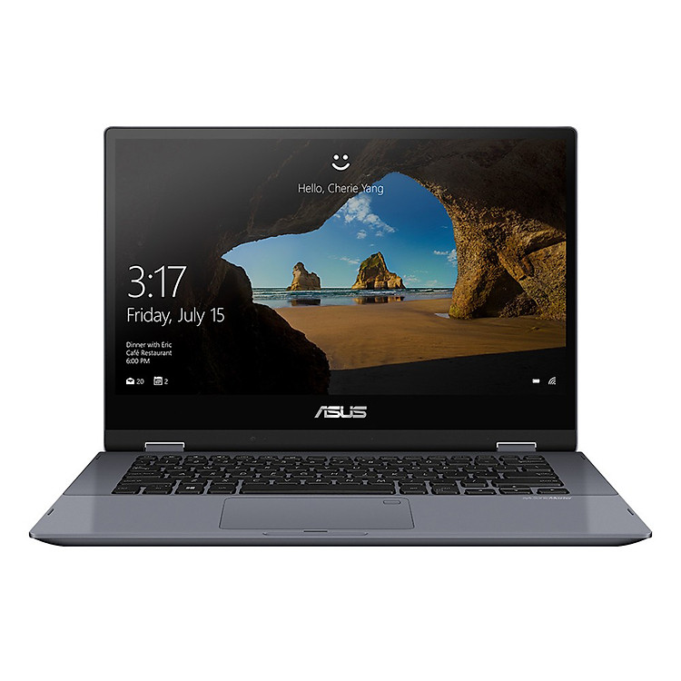 Laptop Asus Vivobook Flip 14 TP412UA-EC070T Core i5-8250U/ Win10 (14.0 inch FHD IPS) - Hàng Chính Hãng