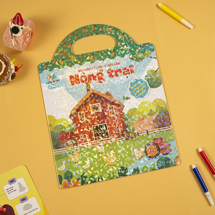 Bóc Dán Sử Dụng Nhiều Lần (Thỏa Sức Sáng Tạo Trên Nhiều Bề Mặt)