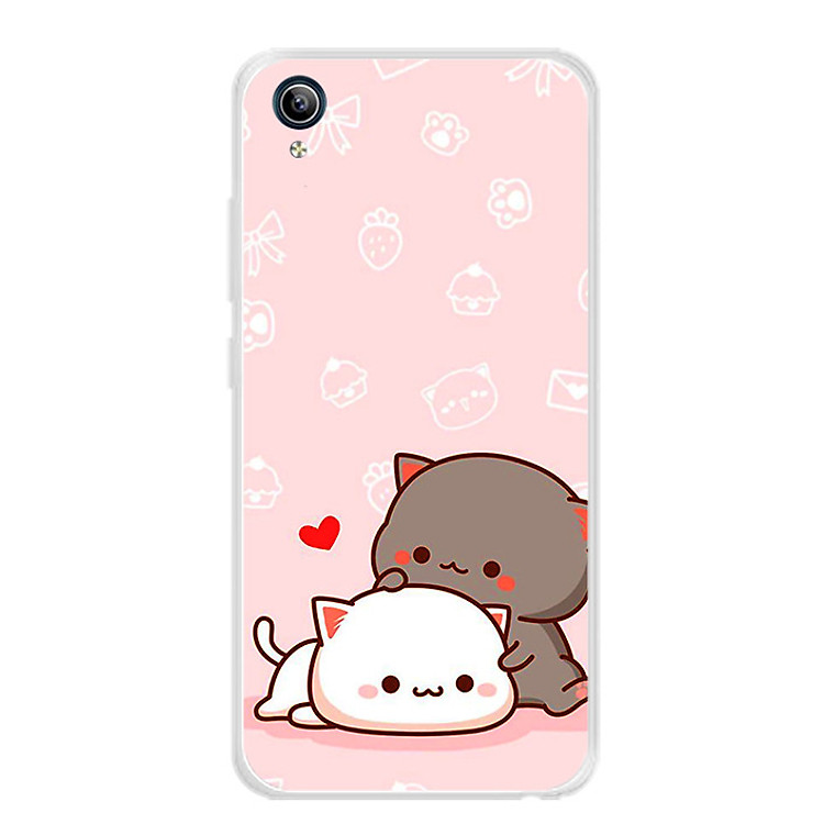 Ốp lưng dẻo cho điện thoại Vivo Y91C - 0055 LOVELY03 - Hàng Chính Hãng