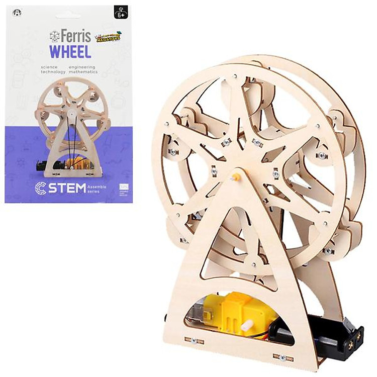 Đồ Chơi Lắp Ráp 3D STEM Gỗ Chính hãng Giá tốt - Hình ảnh 2