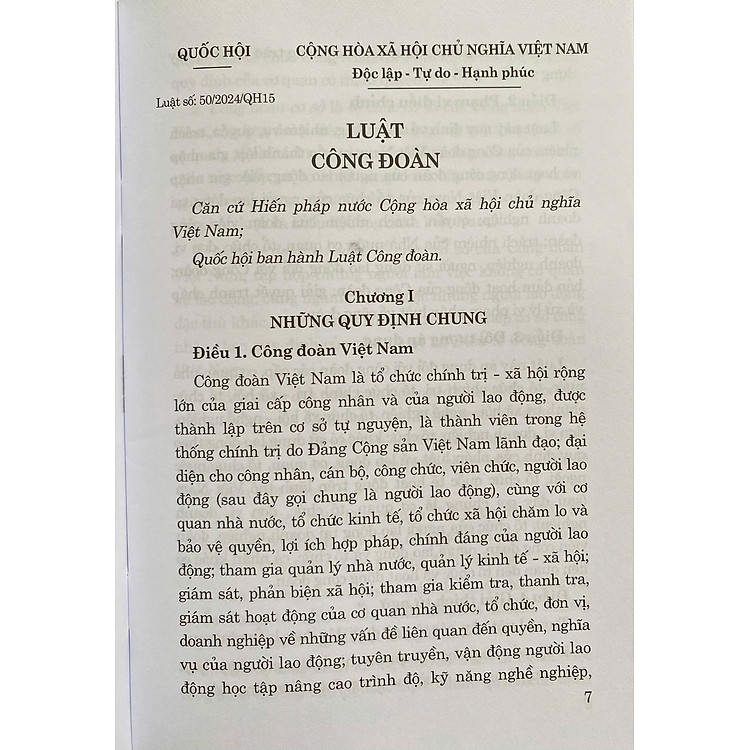 Luật Công Đoàn năm 2024 - Ảnh 2