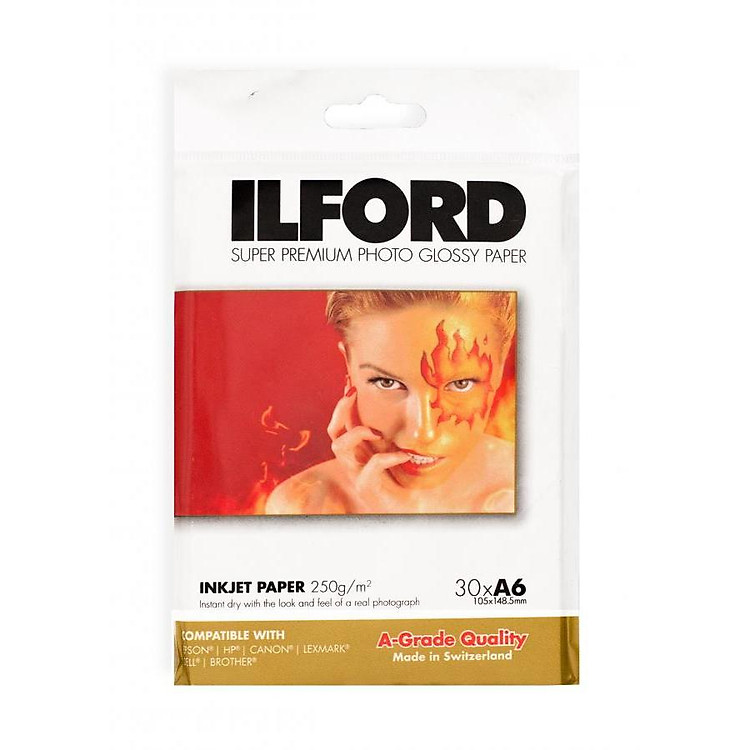 Giấy in ảnh thẻ ảnh hàn quốc khổ a6 thương hiệu ILFORD thụy sĩ