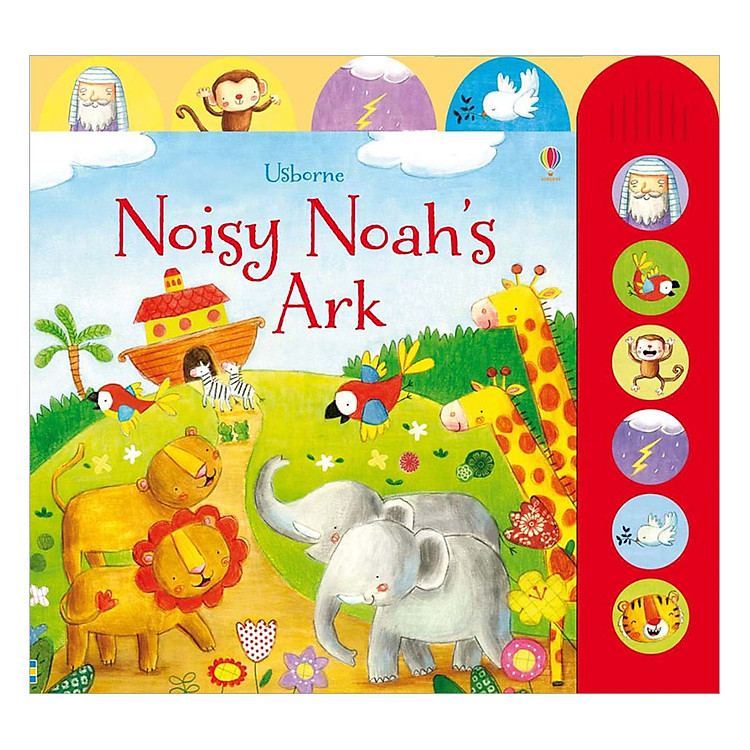 Sách Usborne Noisy Noah's Ark