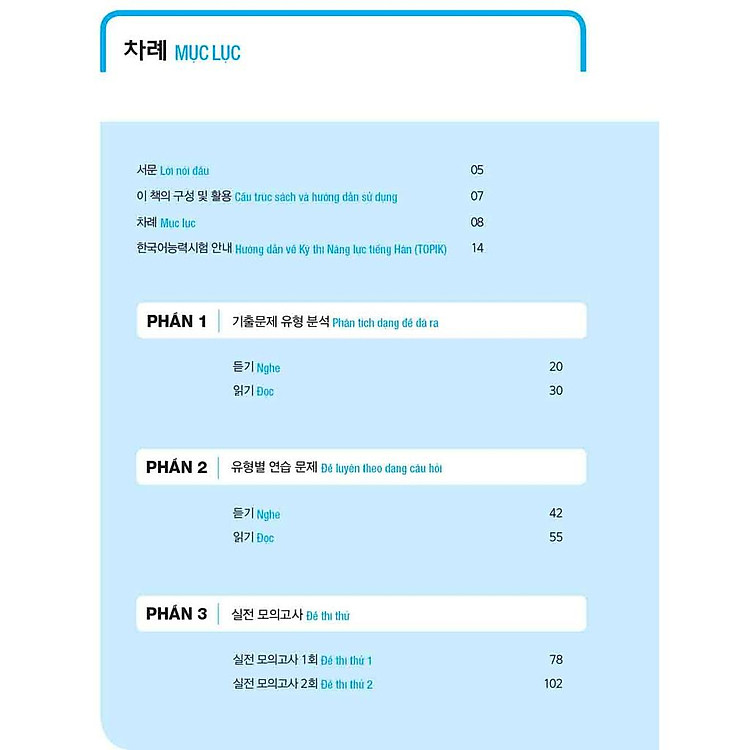 Cẩm Nang Luyện Thi Năng Lực Tiếng Hàn TOPIK I - Ảnh 8