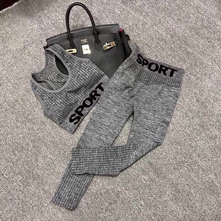 Bộ Đồ Thể Thao Tập Gym, Yoga Nữ Sport Cao Cấp SP02