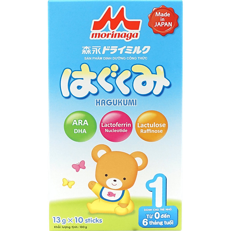 Sữa Morinaga Số 1 Hagukumi 130g Uy tín Giá tốt - Hình ảnh 2