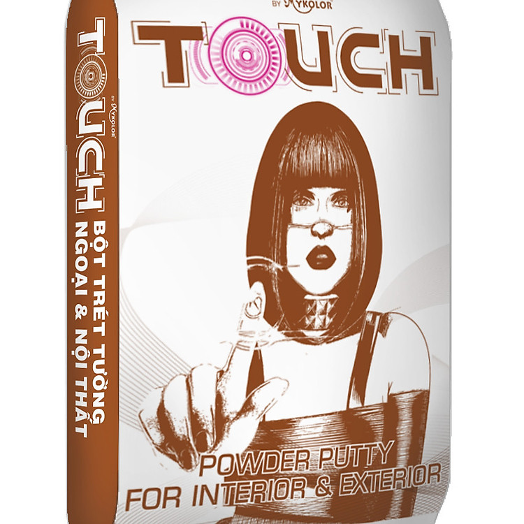 Mykolor Touch Powder Putty For Interior & Exterior - Bột Trét Tường Ngoại & Nội Thất