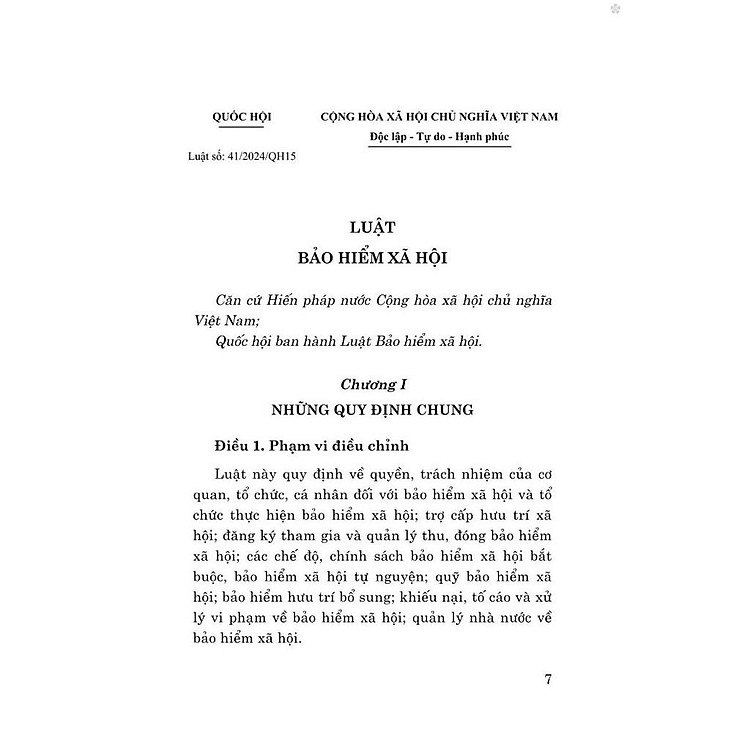 Luật Bảo Hiểm Xã Hội Năm 2024 - Ảnh 4