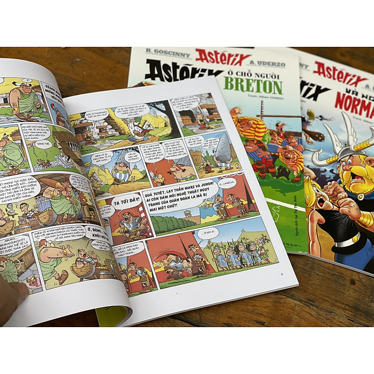 Những Cuộc Phiêu Lưu Của Asterix (In màu toàn bộ) - Ảnh 5