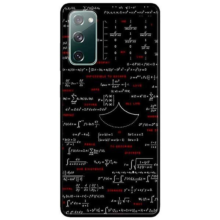 Ốp lưng dành cho Samsung A90 - Samsung S20 FE mẫu Toán Học Tiếng Anh