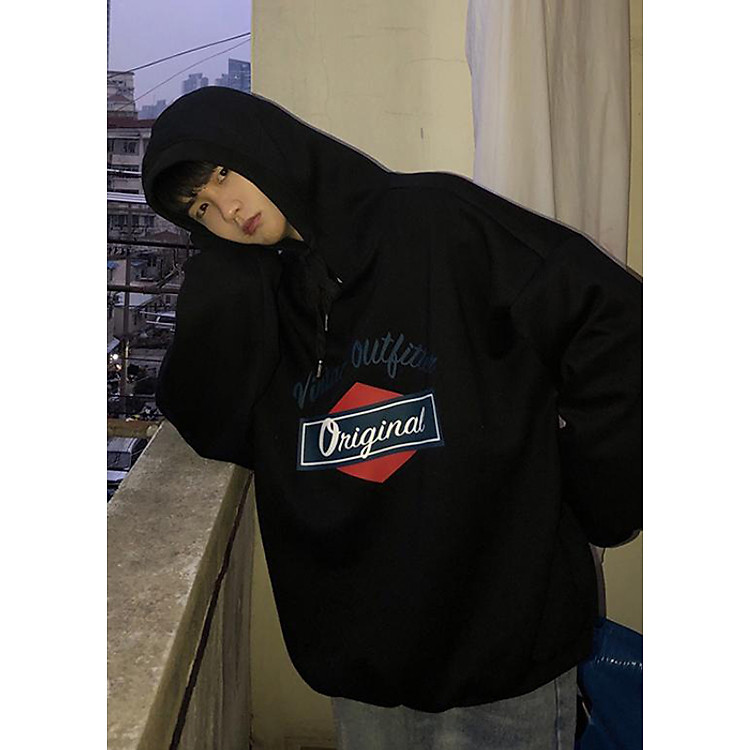 áo hoodie from rộng Nam Nữ HD11