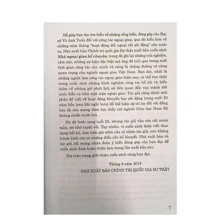 Nhà Ngoại Giao Kể Chuyện - Ảnh 5