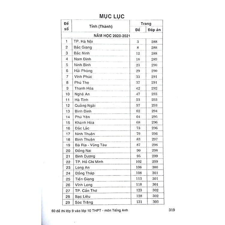 60 Đề Thi Lớp 9 Vào Lớp 10 Thpt Môn Tiếng Anh Không Chuyên - Ảnh 2