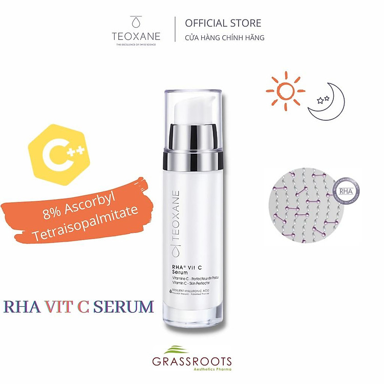 Serum làm sáng và săn chắc da RHA VIT C SERUM