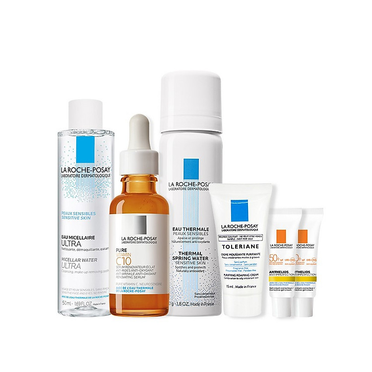 Bộ dưỡng chất giúp cải thiện và làm sáng da La Roche Posay Pure Vitamin C10 Serum