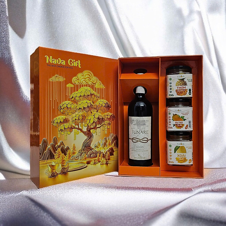 HỘP QUÀ TẾT CÁT TƯỜNG – MÓN QUÀ SANG TRỌNG, GỬI GẮM MAY MẮN ĐẦU NĂM