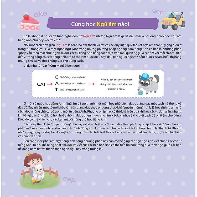 Cùng Con Học Ngữ Âm Tiếng Anh Qua 3 Cấp Độ - Nguyên Âm Dài - Ảnh 5
