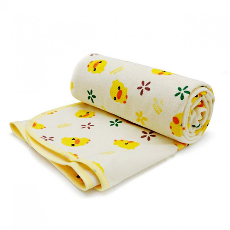 Tấm lót Siêu Chống Thấm Sơ Sinh Vịt vàng