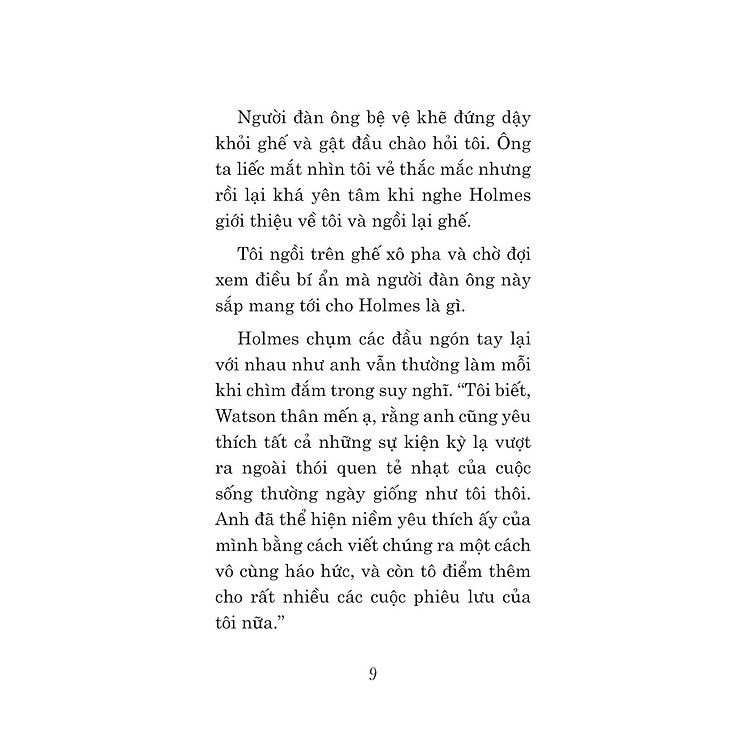 Tuyển Tập Sherlock Holmes - Những Bí Mật Và Báu Vật Bị Đánh Cắp - Ảnh 7