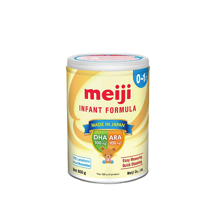Sản Phẩm Dinh Dưỡng Công Thức Meiji Infant Formula - Nhập khẩu chính hãng (800g)