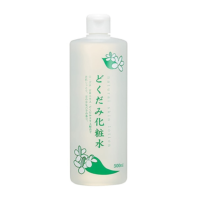 Nước Hoa Hồng Diếp Cá Ngằn Ngừa Mụn Natural Skin Lotion 500ml - Nội địa Nhật Bản