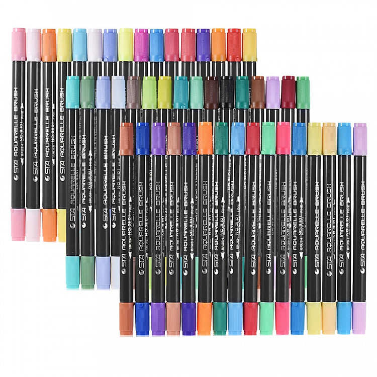 Bộ Bút Màu Lông 2 Đầu