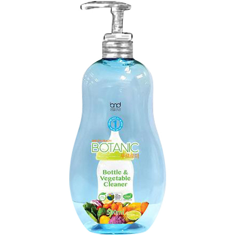 Nước Rửa Bình Sữa Và Rau Quả Sinh Học Hữu Cơ Botanic (500ml)