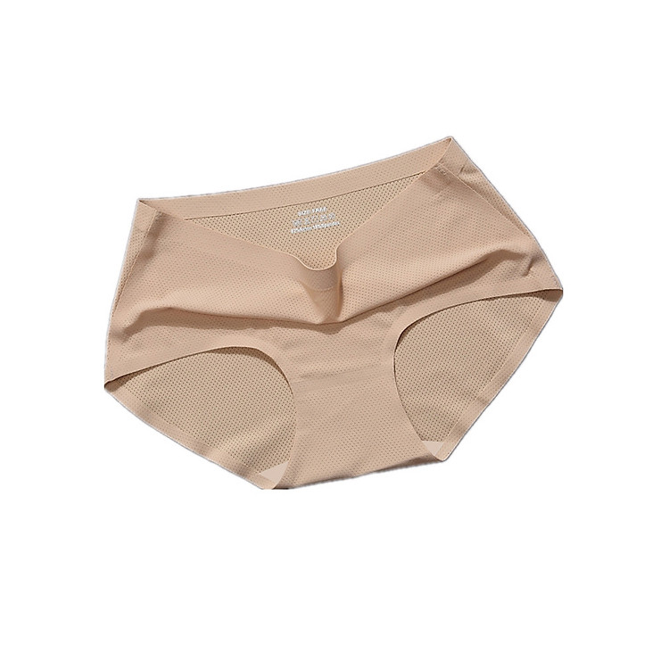 Combo 5 quần lót nữ su thông hơi không đường may không hằn CITYMEN Bikini 19152 - Màu Da