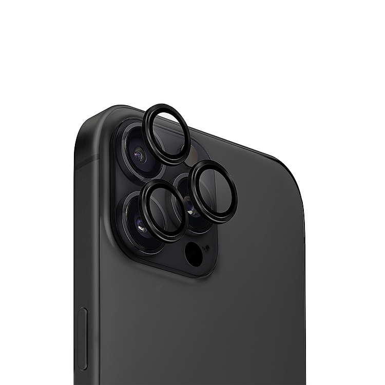 Miếng Dán Cường Lực LENS Camera UNIQ OPTIX Aluminium Dành Cho iPhone 16 Promax/ Iphone 16 Pro_ Hàng chính hãng