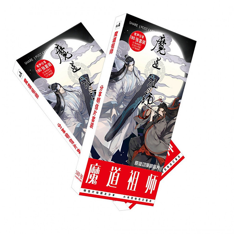 Bộ Postcard Ma Đạo Tổ Sư 180pcs