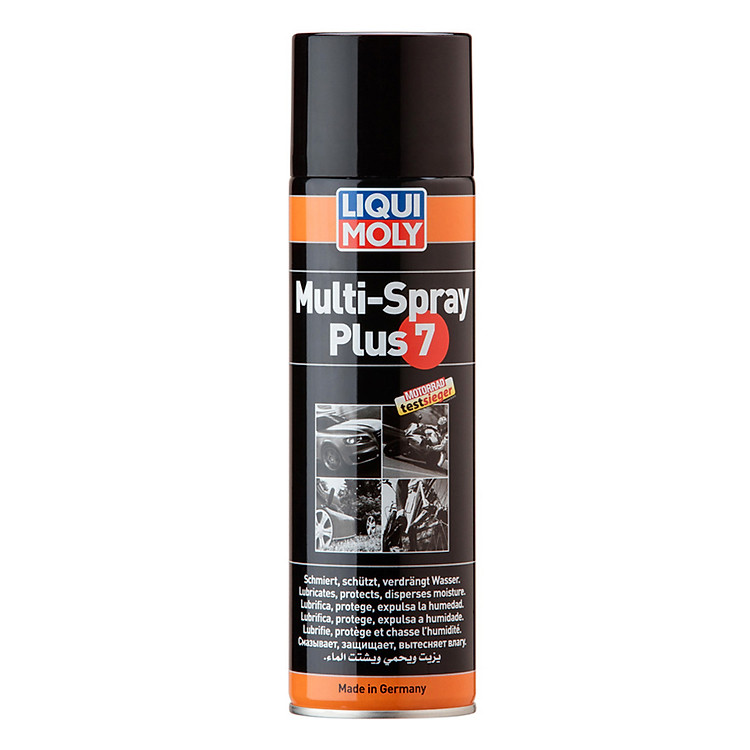 Chai Xịt Tẩy Gỉ Sét, Bôi Trơn Đa Năng Liqui Moly Multi-Spray Plus 7 3305 (500ml)
