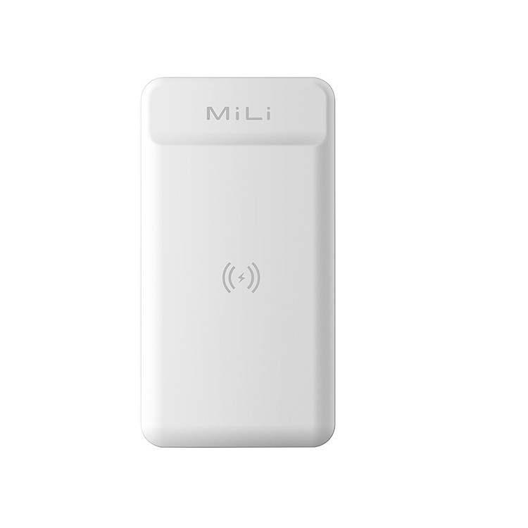 Sạc dự phòng MiLi tích hợp sạc không dây Power Magic IV 10,000mAh/3.7V - HB-G12WE - Hàng Chính Hãng