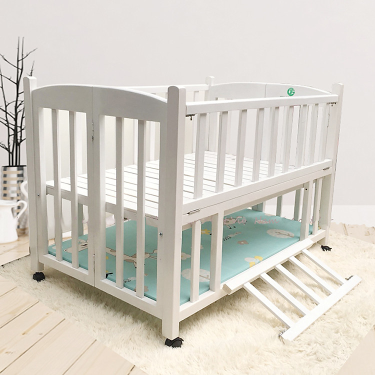 Cũi cho bé - Cũi giường 2 giát Goldcat