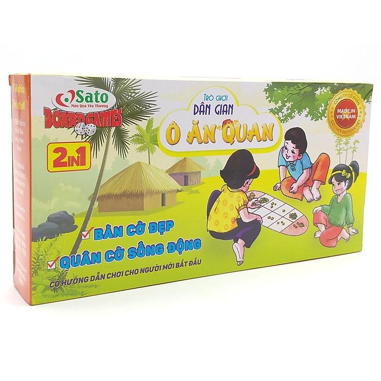Cờ Ô Ăn Quan 2in1 Sato 037 Chính hãng Giá rẻ - Hình ảnh 3
