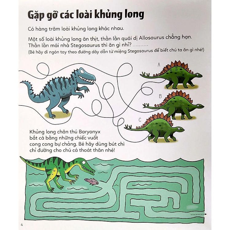 Tương Tác Vừa Học Vừa Chơi - Khủng Long Kỳ Thú - Ảnh 5