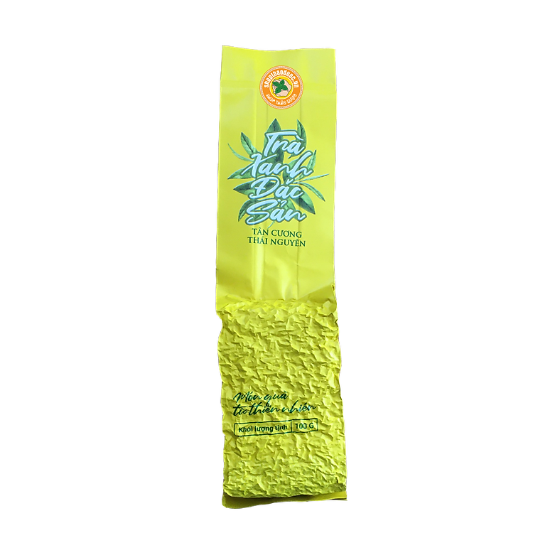 Trà Xanh Tân Cương Thái Nguyên TASO GU VIỆT 100g - Trà 1 Tôm 3 Lá