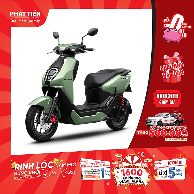 Xe máy điện Honda ICON e Thể Thao