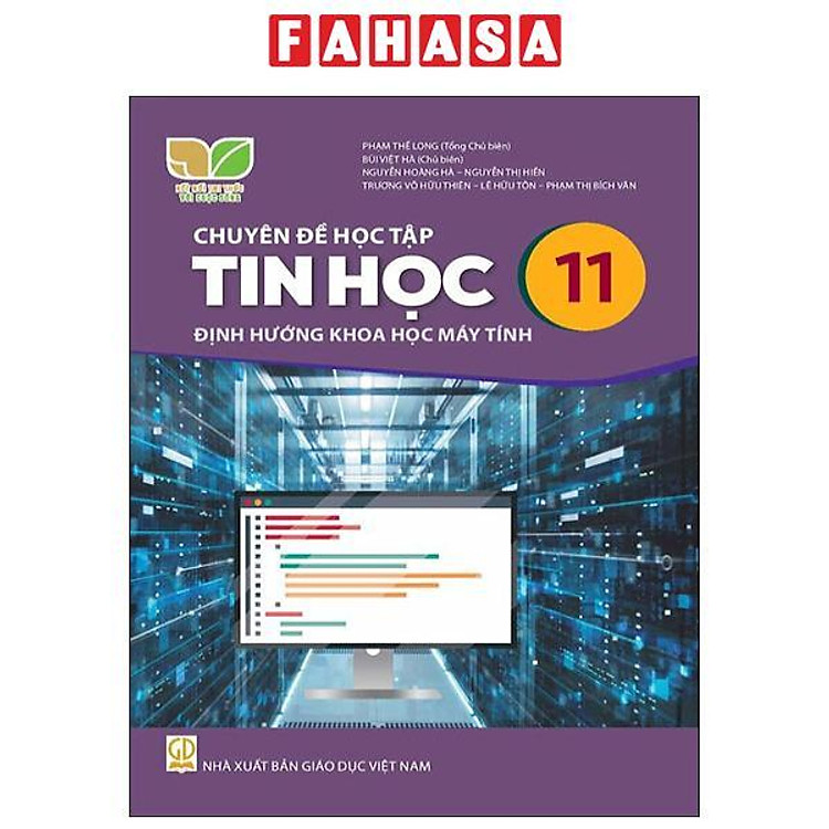 Giáo Khoa Chuyên Đề Học Tập Tin Học 11 – Định Hướng Khoa Học Máy Tính (Kết Nối)