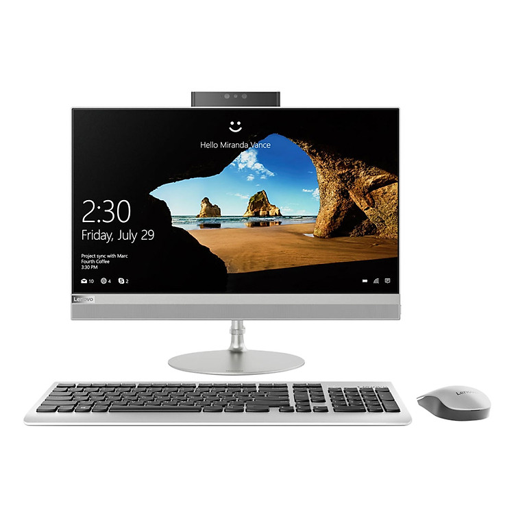 PC AIO Lenovo Ideacentre 520 22ICB F0DT0059VN (21.5"/i5-8400T/4GB/16GB Optane/1TB HDD/UHD 630/Win10) - Hàng Chính Hãng