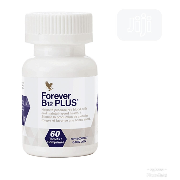 Thực phẩm chức năng bổ sung B12 và Acid Folic cho cơ thể Forever B12 Plus (60 Viên)