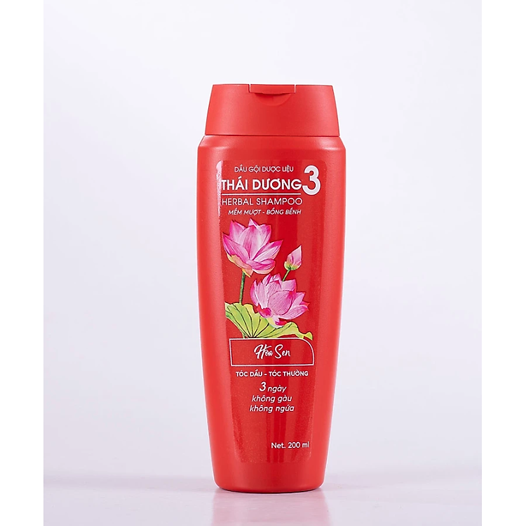 Dầu xả Thái Dương 3 Hoa Sen ( 200ml) - Sao Thái Dương