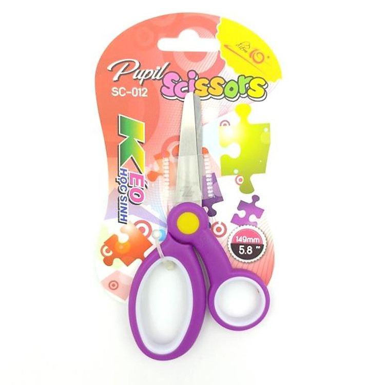 Kéo học sinh SC – 012 (Màu tím)