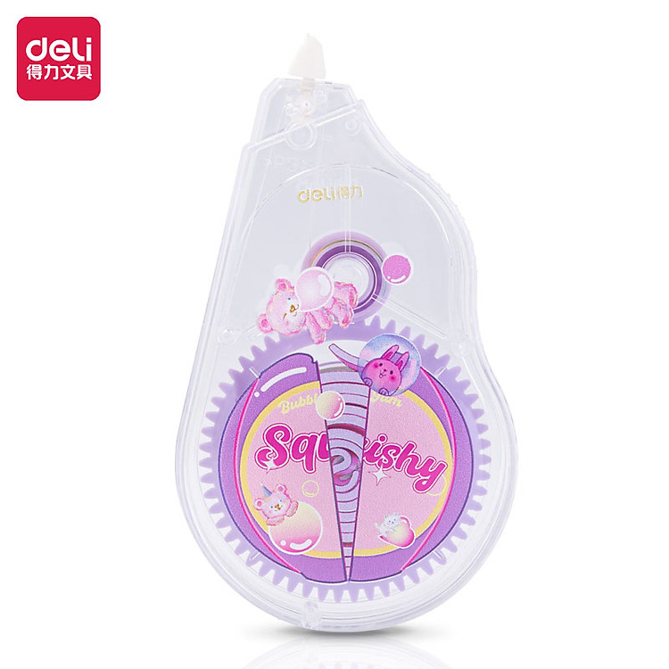 Bút Xóa Băng Deli 30M (Tím)