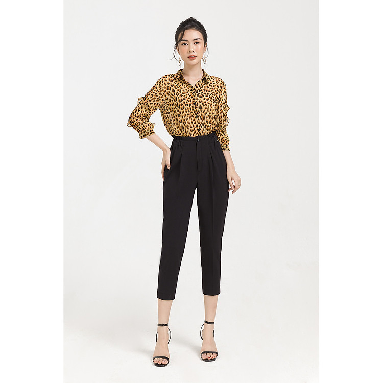 Quần baggy chun 2 sườn LAMER L64K20Q008