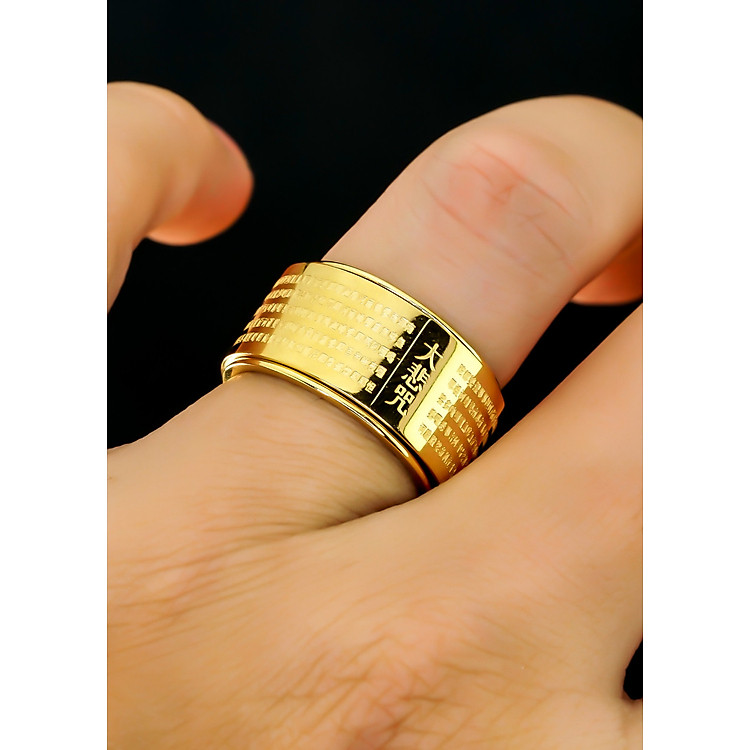 Nhẫn bát nhã tâm kinh - xoay 360 độ - chú đại bi