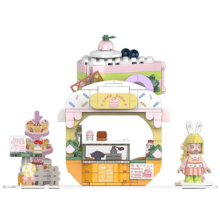 Đồ Chơi Lắp Ráp Cửa Hàng Bánh Jaki Chính hãng Tiết kiệm - Hình ảnh 4